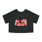 All You Can Eat - Women's Crop Top - Witty Twisters Fashions